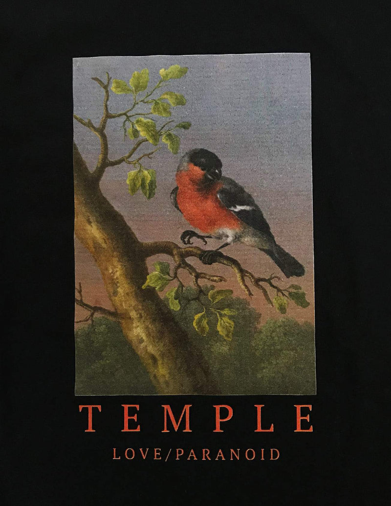 Bullfinch Tee (Black) - Temple Wear