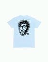 Temple Caesar Head Logo tee sky blue roman greek julius head wear t-shirt tee cotton 4