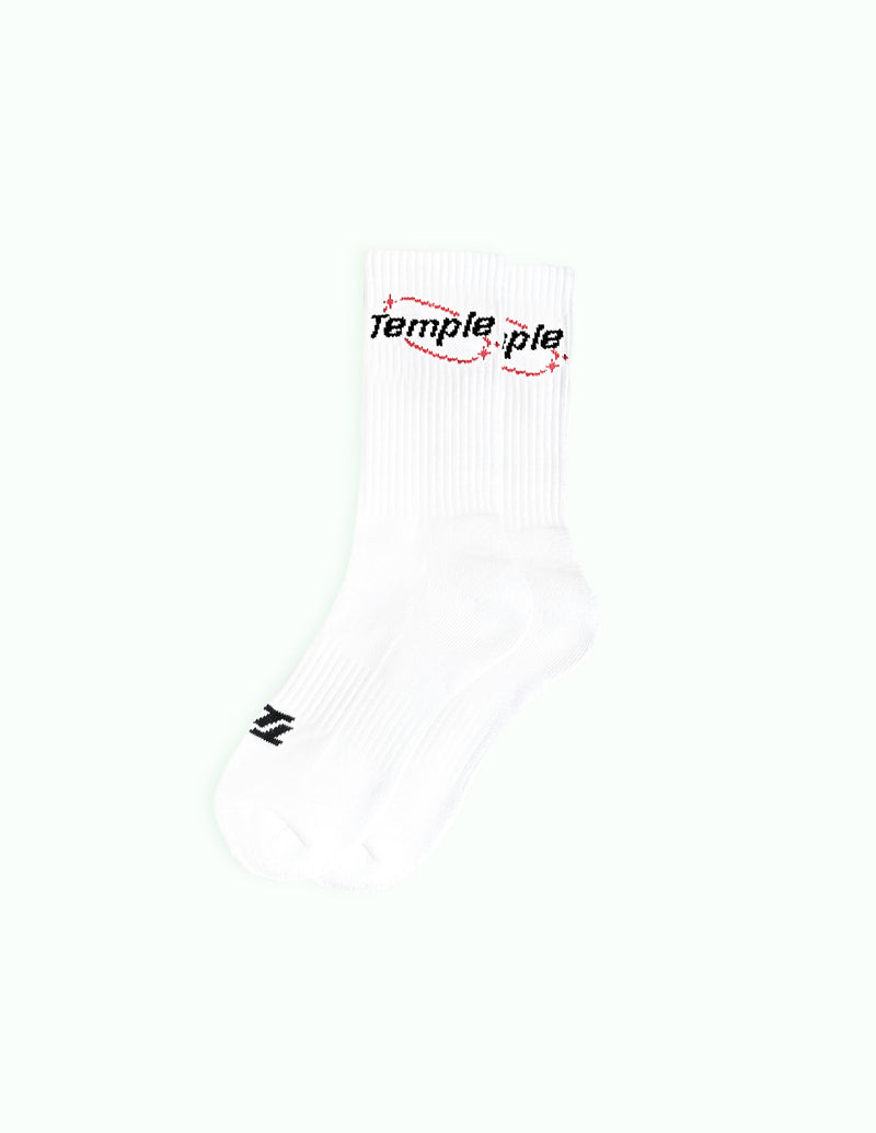 Temple Galaxy Sports Socks (White) - Temple®