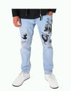 Roman Slim Fit Jeans (Light Blue) - Temple Wear